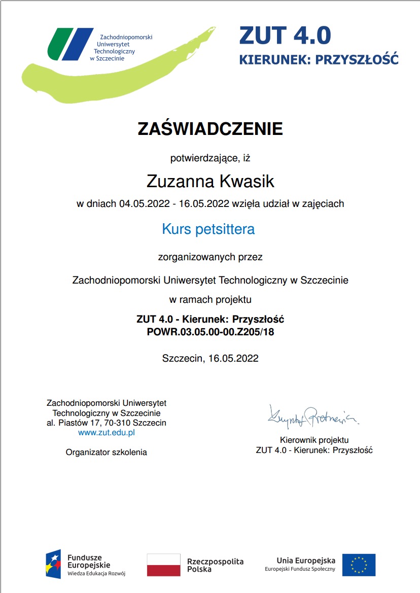 Petsitter-Kurs